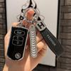 Adecuado para funda de llave Mazda 6 MA 6 estrella de anciana Cheng CX-7 bolsa 2 hebillas Ma Zida 3 Jin Xiang rui carcasa de ala