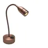 Luminária LED de Pescoço de Ganso Forma de Cobra Lâmpada de Leitura Tubo Flexível 3W Hotel Cabeceira Lâmpada de Parede com Tubo Flexível Luminária de Leitura de Pescoço de Ganso Holofote de Tubo Flexível
