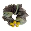 Goma para el pelo de malla con flor estilo coreano Versátil Estilo perezoso Diadema para el pelo de mujer Accesorio para el pelo Retro Adorno para coleta baja