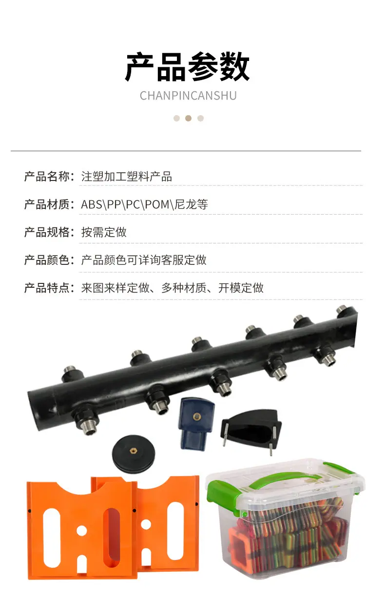 注塑加工塑料制品详情页1