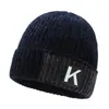Gorro de Punto Engrosado con Felpa Invierno para Hombre Protección para Orejas a Prueba de Viento Protección contra el Frío Gorro de Lana Pullover Gorro de Esquí para Jóvenes