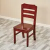 Silla de madera maciza silla de comedor silla con respaldo sin instalación taburete de madera maciza pura hogar simple restaurante mesa de comedor china silla