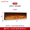 Chimenea Eléctrica Llama Simulada Estilo Americano Insertable Decorativo Chimenea Estilo Europeo Integrado Uso Doméstico Fuego Artificial Mueble de TV