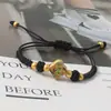 Pulsera trenzada Círculo Qiankun, estilo Nudo Chino, Símbolo de Manzana y Deseo, Fragmentos de Plata, 0 kg Atracciones Turísticas, Fabricante Transfronterizo, Venta al por Mayor de Joyería