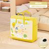 Bolsa de Almacenamiento para Colcha de Jardín de Infancia Tela Oxford Bolsa de Equipaje para Ropa de Niños Bolsa Portátil para Empacar Mudanzas Engrosada y Portátil
