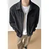 Camisa de Manga Larga Tie-Dye de Pana Estilo Old Money para Hombre, Tallas Grandes, Marca de Moda, Versátil Casual, Camisa con Cuello Polo