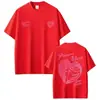 Omarcourtzprimeramusa Camiseta de Merchandise da Turnê do Álbum Moda Hip-Hop para Homens e Mulheres Camiseta Casual de Verão