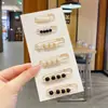 Broche de Perla Invisible para Mujer, Botón de Cuello Anti-Exposición, Pin de Fijación para Cintura de Camisa, Elegante Ramillete Accesorios de Ropa