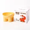 Comedero para Mascotas con Patas Altas, Boca Inclinada, Protección del Cuello, Comedero para Gatos, Antideslizante, Antivuelco, Comedero para Gatos, Comedero para Perros, Comedero para Comida de Perro, Suministros para Mascotas al por Mayor