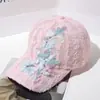 Flor Mujer Primavera y Verano Cara Nueva Mostrada Gorra Pequeña Verano Transpirable Gorra de Béisbol Estilo Coreano Sombrero Protector Solar Moda Sombrero de Sol