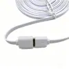 Fornecimento Transfronteiriço de Cabos de Extensão USB Macho e Fêmea, Cabos de Fita Plana Plugáveis Macho e Fêmea, Cabos de Extensão USB para Monitor/Impressora
