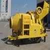Misturador de Concreto Jzc-150 para Minas de Carvão Ponto de Descarga Conveniente Misturador Automático Basculante de Concreto