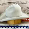Moda europea y americana cinta fina decorativa sombrero de copa de lana pura sombrero de copa versátil de fieltro de lana
