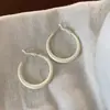 Aretes de Aro Color Amarillo Crema Matcha para Mujer, Estilo Coreano, Dulces y Elegantes, Modernos, Sencillos, Favorecedores para el Tono de Piel