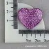Funda de Teléfono con Forma de Corazón Accesorios de Resina Pegamento Crema Corazón Imán para Nevera DIY Accesorios para Zuecos Parche Brillante Materiales