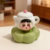 Bule de Cerâmica Jingdezhen Desenho Animado Xiaoxin Criativo Giratório Divertido Decoração de Casa Ornamento de Carro Decoração de Mesa