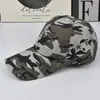 Gorra de Béisbol Camuflajeada para Hombre, Primavera y Otoño Exterior Entrenamiento Militar Protección Solar Viaje Montañismo Protección Laboral Gorra de Visera Venta al por Mayor