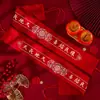 Cinturón Rojo para Boda, un Par de Cinturones Especiales para Recaudar Dinero, Cinturones Rojos de Dinero, Cinturones Rojos que Traen Riqueza, Colección Completa de Artículos para Boda