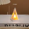 Lâmpada Mini Pônei Retrô LED Eletrônica Portátil Lâmpada de Vela Prop de Luz Decorativa para Atmosfera Presente de Aniversário Pequeno Ornamento