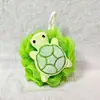 Bolas de Baño de Tortuga de Dibujos Animados Personalizadas por el Fabricante para Uso en Casa, Flor de Baño de Juguete Linda para Niños, Exfoliante de Espalda, Artefacto de Baño, Bola de Baño