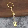 Lembranças Turísticas de Xinjiang Instrumentos Musicais Étnicos Pingente Chaveiro Liga de Rewap Joias Pequeno Presente Porta-Chaves