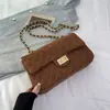 Bolso de Cadena Rombo Transfronterizo Bolso Cuadrado Pequeño Retro Escarchado para Mujer 2025 Nuevo Gran Capacidad Bolso de Hombro al por Mayor Bolso Cruzado