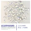 Acessórios de Diamante para Unhas Moonlight White Mini tamanho Pequeno Borboleta de Cristal Coração Plano Diamante de Formato Especial Acessórios de Diamante para Unhas