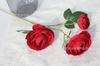 3 Cabezas lasaña lasaña lasaña lasaña Camelia flor de simulación océano peonía peonía flor artificial boda decoración de boda accesorios para sesión de fotos