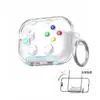 Adequado para Capa Protetora Airpods4, Suporte Transparente, Capa Descompressora para Apple Pro2 Geração, Capa para Fone de Ouvido Airpodspro3