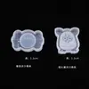 Poppy DIY Molde de Resina de Cristal Decoração Ornamento Pingente Coruja Doce Molde de Silicone