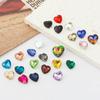 En stock, venta al por mayor, accesorios para el cabello con diamantes de cristal puntiagudos en forma de corazón, ropa, uñas, diamantes, accesorios de bricolaje, materiales, accesorios