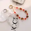Cadena de Teléfono Móvil de Cristal Shishi Ruyi para Mujer, Colgante Exquisito de Alto Grado Hecho a Mano con Perlas, Joyería de Muñeca Estilo Corto