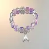Pulsera de Gota de Agua Azul Fresca de Verano Dulce China de Doble Capa con Perlas Regalo para Mejor Amiga Estudiante Pulsera al por Mayor