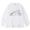 Camiseta de Manga Larga para Hombre de Algodón Puro Cómoda, Tendencia Street Hip-Hop Estampada, Transfronteriza Europea y Americana Ebay y Aliexpress