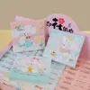 Senwen 40 folhas Papel de seda estampado Happy Dog pacote pequeno lenço facial portátil para estudante lenço de papel lenço macio