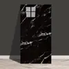 Panel de Plástico Imitación Aluminio Pegatina de Pared Autoadhesiva Azulejo de Fondo Mármol Pegatina para Cubrir Decoración de Renovación de Pared Pegatina de Papel Tapiz para Baño
