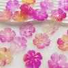 Gelatina degradado flor de peonía con cuentas material para accesorios diy al por mayor cuentas sueltas accesorios para pulseras material de flor de fénix hecho a mano