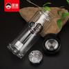 Taza de cristal aislada de doble capa para té, taza de regalo, taza de negocios, taza para coche con burbujas, fabricantes, venta al por mayor, logotipo personalizable