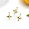 1 Colgante de Estrella en Forma de Cruz Adorno de Estrella Accesorios Hechos a Mano DIY Accesorios para Joyería Pulsera Collar Llavero