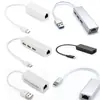 Placa de rede USB 2.0 para 100 m tipo C para porta de rede RJ45 plug-and-play USB para porta de rede rj45