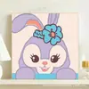 Venta al por mayor de fábrica pintura al óleo digital pintura decorativa lindo personaje de dibujos animados pintura para colorear a mano DIY pintura hecha a mano para niños pintura simple