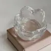 Atacado Transfronteiriço do Fabricante de Castiçais Antigos em Formato de Flor de Vidro, Copos de Cera, Cinzeiros, Xícaras de Chá de Vidro, Individuais Estilo Japonês