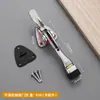 Topes de Puerta con Pedal, Tope de Puerta Anticolisión, Posicionador Ajustable, Bloqueador de Puerta, Tope de Puerta Móvil a Prueba de Viento, Soporte de Puerta de Metal