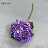 Impresión 3D de una sola película de hortensias, 132 hortensias grandes, arreglo floral para bodas, decoración suave para interiores, flores falsas