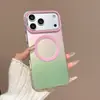 Funda magnética lateral con gradiente de dopamina adecuada para iPhone 17 Pro Max, Apple 16 Pro, anticaída 15 Pro