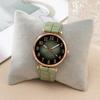 Comercio Exterior Transfronterizo Más Vendido Hoja Digital Reloj para Mujer Reloj de Mujer Reloj de Cuarzo Reloj con Correa Fabricante Stock Listo