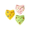 Bufandas para mascotas transfronterizas, bufandas triangulares para gatos y perros, baberos para perros con impresión personalizada