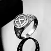 Amazon/AliExpress joyería de comercio exterior al por mayor Anillo celta de acero inoxidable Anillo para hombre europeo y americano