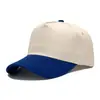 Gorra de Béisbol de Cinco Paneles de Algodón Puro Transfronteriza Europea y Americana, Gorra de Camionero, Bordado Personalizable y Logo Impreso, Gorra con Visera Unisex