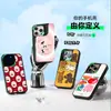 Design Floral Simples com Painel Traseiro Intercambiável, Capa Magnética Forte para iPhone 15 Pro Max, Tampa de Painel Traseiro Substituível para iPhone 14
